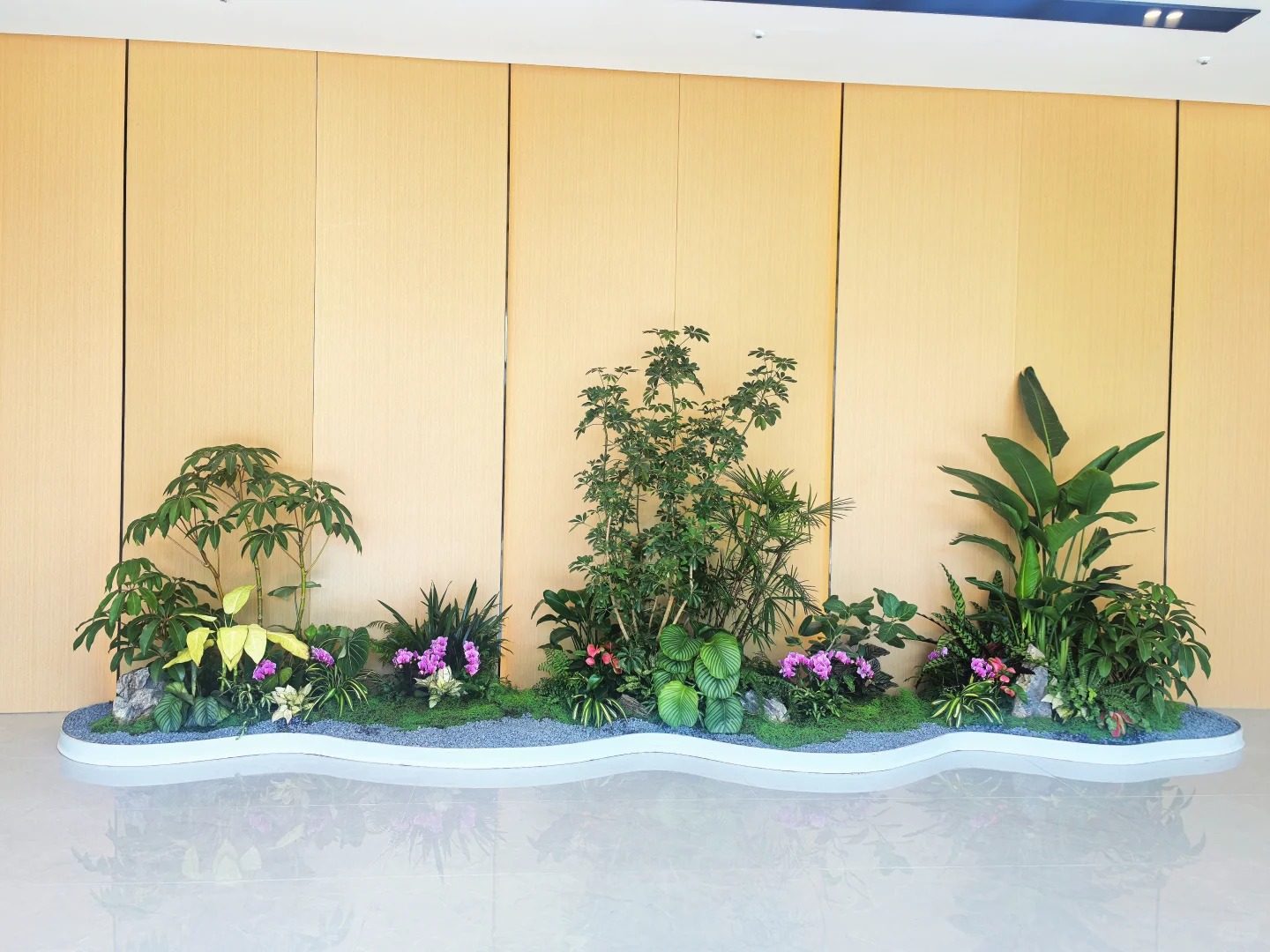 专业花木出租,为宁波添一抹绿意